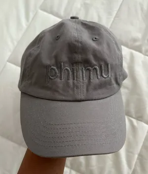 Phi Mu Sorority Hat Gray thumbnail 1