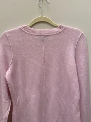 Fitted Cashmere Crewneck Sweater - 100% Exclusive thumbnail 6
