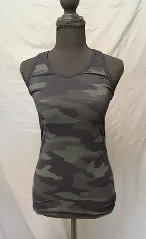 Black and grey camo athleta tank thumbnail 1