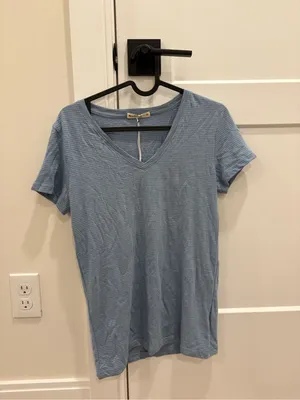 NWT Marine Layer Boyfriend Vneck tee thumbnail 2