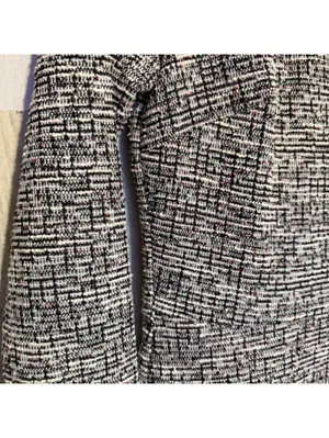 LOFT Women's Size 2 Shimmer Tweed Fit and Flare thumbnail 6