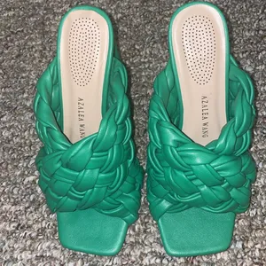 Womens New Azalea Wang Carolina Greens Heels thumbnail 5