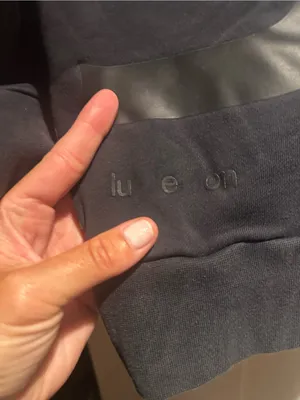 Lululemon Perfectly Oversized Crew *Logo Black thumbnail 13