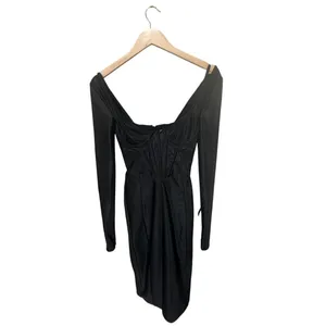 House of CB Grazia Long Sleeve Satin Corset Dress NWOT Size‎ XS thumbnail 9