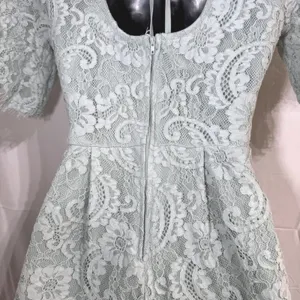 Altard State Sage Green Lace Romper Womens S Open Back Cottagecore Bridal Boho‎ thumbnail 9