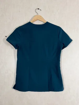 Figs Set 2 Pieces Catarina Scrub Top XS & Zamora Jogger Pants XSP Caribbean Blue thumbnail 8