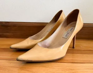 Jimmy Choo Patent Leather Heels Size 36.5 thumbnail 1
