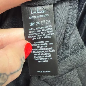 NEW Lulus Brilliant Allure Black Pleated Empire Sweetheart Maxi Dress Small thumbnail 12