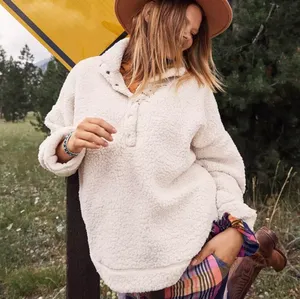 Aerie Cloud Sherpa Oversized Pullover Size XS thumbnail 1
