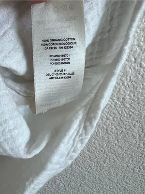 Wilfred Free Artizia Sail Shirt Button Up Shirt Lightweight Cotton Gauze White thumbnail 4
