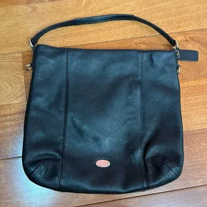 Coach Black‎ Madison Isabelle Leather Hobo Shoulder Bag thumbnail 1