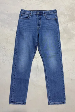 Levi's 501 Classic Blue Denim Jeans W29 L M28 thumbnail 1
