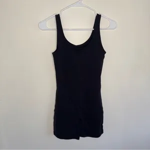 TNA color black TnaLIFE™ Shake-It 5" Romper NWOT XS thumbnail 3