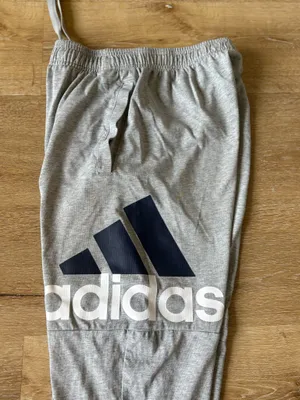Adidas Grey Athletic Joggers thumbnail 2