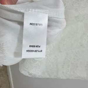 Lulus Take Me to Brunch Ivory Lace Shift Dress Wedding Bridal Party Small NWT thumbnail 10