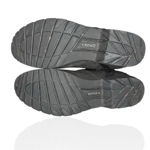 Teva 9.5 De La Vina Dos Black Leather Suede Waterproof Zip Up Buckle Boots‎ thumbnail 9