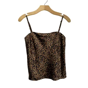 GAP Satin Cami Tank Top‎ Leopard Blouse Size Small thumbnail 2