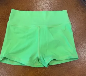 Evolve Signature Booty Shorts in Key Lime - size small! thumbnail 1