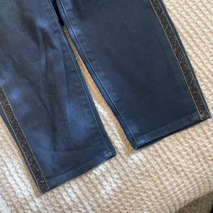 high waisted embellished ankle skinny jeans-Gwenevere thumbnail 7