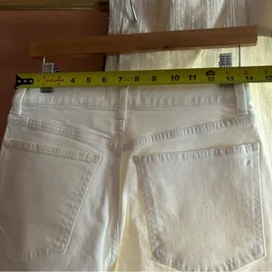 Madewell The‎ Petite '90s Straight Leg Jeans High Rise Tile White NWT Size 26P thumbnail 8