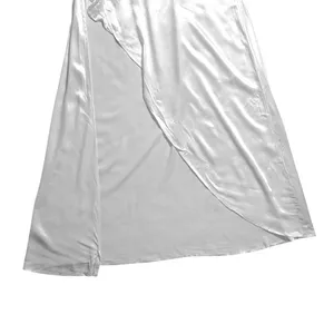 For Love & Lemons White Satin James Maxi Dress Women’s US S thumbnail 3