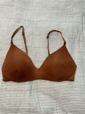 SKIMS Smooth Wireless Brown Everyday Bra thumbnail 2