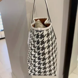 coach City Tote Bag With Houndstooth Print cj626 thumbnail 2