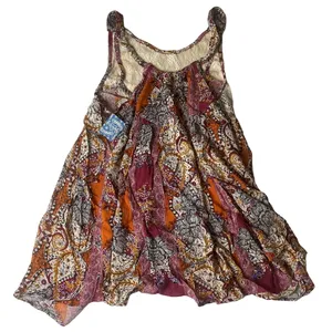 NEW Free People Women's Size XS Count‎ Me In Trapeze Tank Top Pink Lace Yoke thumbnail 3