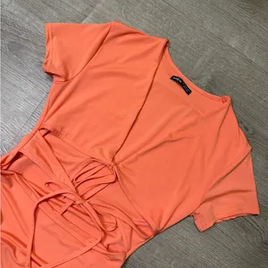 •SHEIN• CUTOUT TIE DRESS thumbnail 4