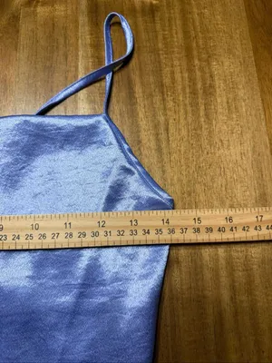 BRAND NEW WITH TAGS Forever 21 Double Zero Violet Woven Satin Cami Top Medium thumbnail 4
