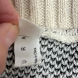 Star Sweater Cream Black Boat Neck Chunky Knit Celestial‎ Casual Cozy XL/2XL thumbnail 7