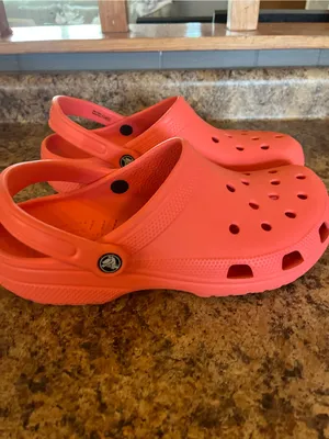 CROCS‎  Classic Clog in Orange thumbnail 3