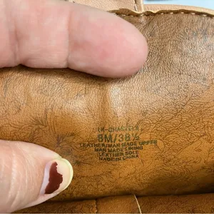 Lucky‎ Brand Chantelx pink leather ankle cowgirl boots size 8 thumbnail 6