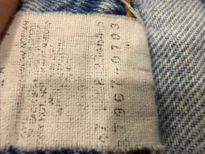 Levi’s Vintage High-Rise Light Wash Denim Cutoff Shorts Size 5 thumbnail 7