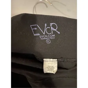 EVCR Black High Waisted Workout Leggings Size XL NWOT thumbnail 4