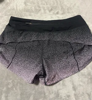 Pink and black Lululemon shorts   thumbnail 2