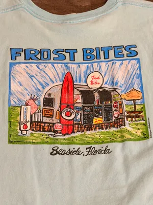 Gildan Ladies Florida Restaurant Graphic Tee thumbnail 5