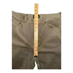 Lauren Ralph Lauren Womens Tan‎ Straight Jeans, Size 12 thumbnail 9