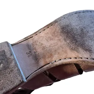 STEVEN‎ By Steve Madden Cut Out Ankle Boots Distressed leather Women's Size 38 thumbnail 7