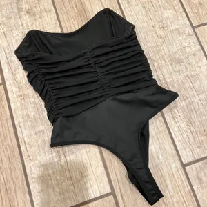 Bodysuit Tube Top Tank Top Shirt T-shirt Strapless Top Tee Slim Fit Mesh Top Corset thumbnail 5
