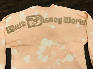 Disney Spirit Jersey Womens Small Walt Disney World Spell Out Bleach Design thumbnail 3