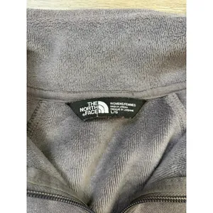 The North Face Women’s Large Gray Full Zip Fleece Jacket Outdoor Hiking thumbnail 7