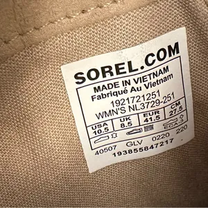 Sorel Harlow Conquest Urban Hiker Waterproof Boot in Sandy Tan Size 10.5 thumbnail 12