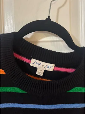 She & Sky Sweater Top thumbnail 2
