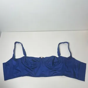 Skims Stretch Satin Corset in Neptune thumbnail 7