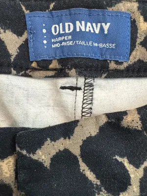 Old Navy women’s ' Leopard Print pants ~ thumbnail 2
