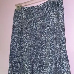 New Directions M Maxi Skirt Boho Animal Print Flounce Pull On thumbnail 8