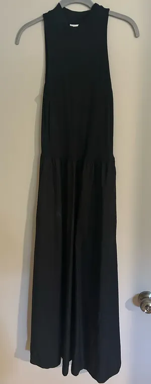A New Day Black Sleeveless Maxi Dress thumbnail 1