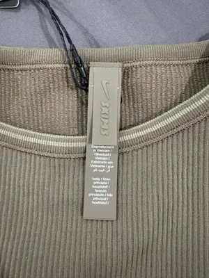 NIKE x SKIMS ribbed racer front tank thumbnail 5