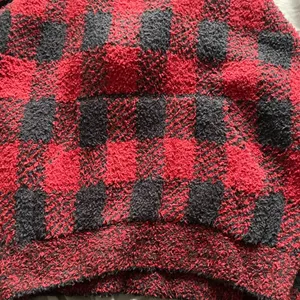 NWT Skims Soft Cozy Knit Unisex Hoodie Brick Buffalo Check Discontinued S/M thumbnail 5